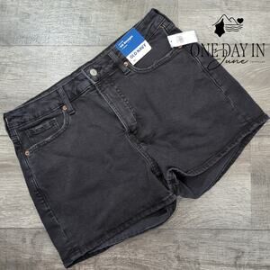 Old Navy High Rise OG Straight Denim Shorts Size 10